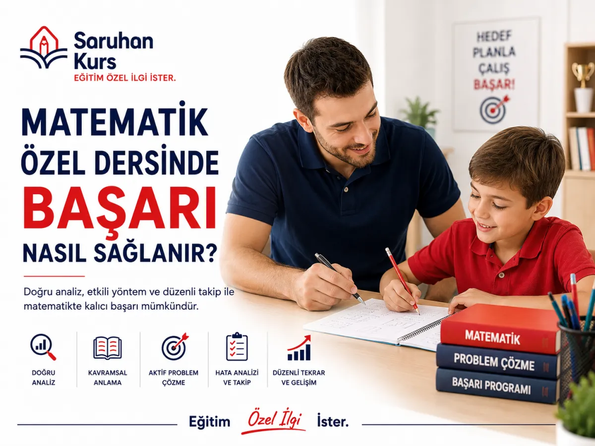 Matematik Özel Dersinde Başarı Nasıl Sağlanır?